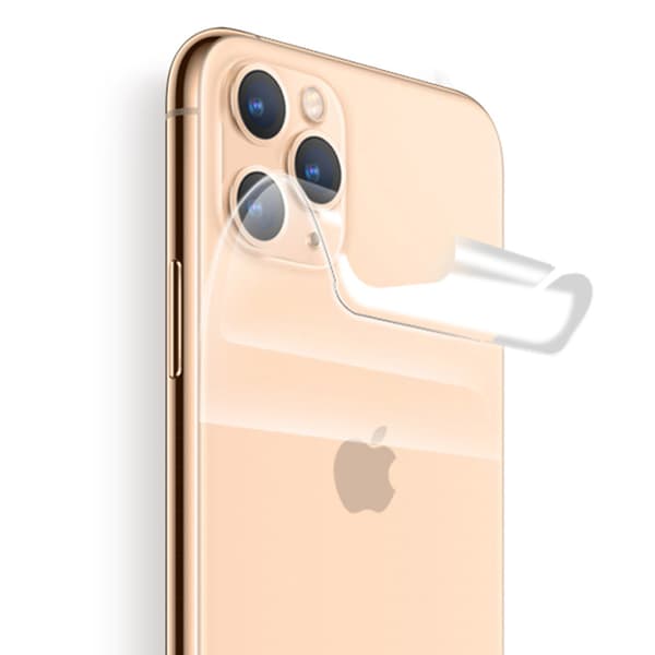 iPhone 11 Pro Max 3-PACK Skärmskydd Fram- & Baksida 9H Nano-Soft