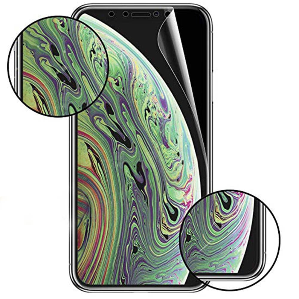 iPhone X/XS Skärmskydd 9H Nano-Soft Screen-Fit HD-Clear