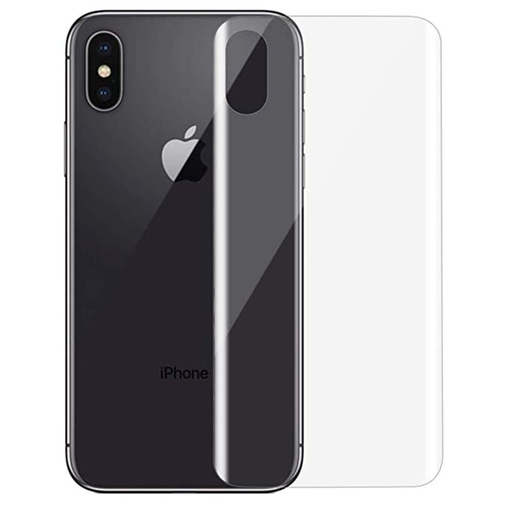 Fram- & Baksida iPhone X/XS 2-PACK Sk�rmskydd Nano-Soft ProGuard