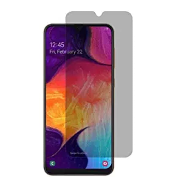 Samsung A50 Anti-Spy Skärmskydd 9H Screen-Fit