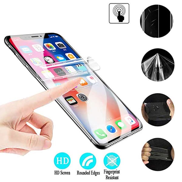 Fram- & Baksida iPhone XR 3-PACK Skärmskydd Nano-Soft ProGuard