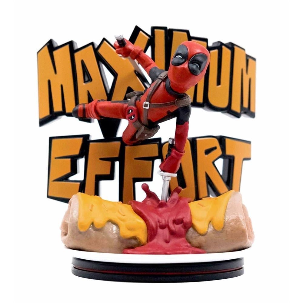 Q-Fig Max Statuette, Deadpool - Maximum effort