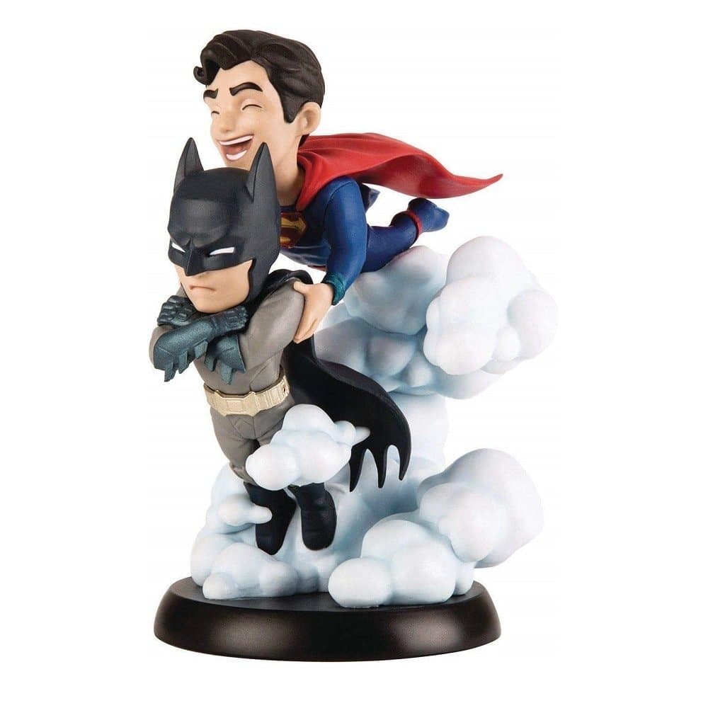 Q-Fig Statuette, Superman & Batman - Worlds Finest