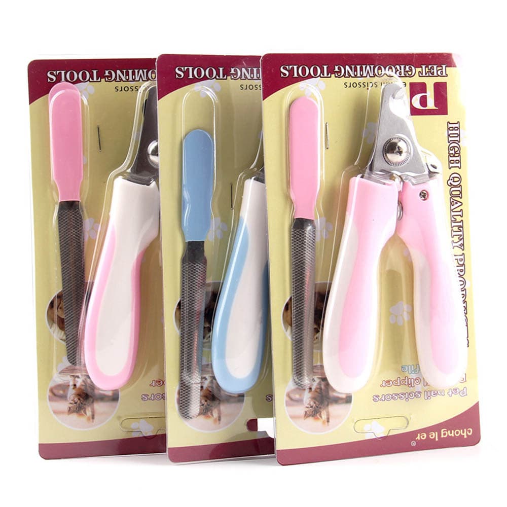 Pet Grooming Tools Nagelsax och Nagelfil för Djur Storlek: Large