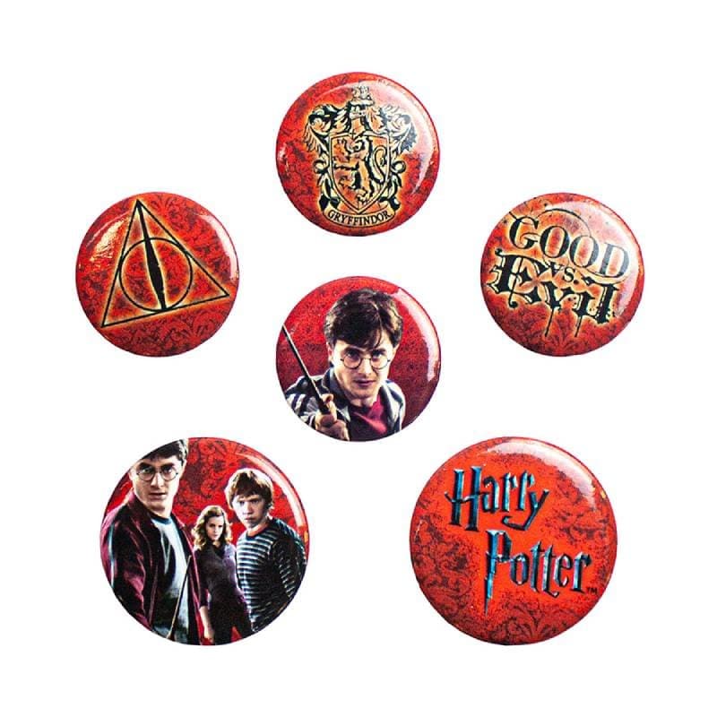 Harry Potter, 6x Pins