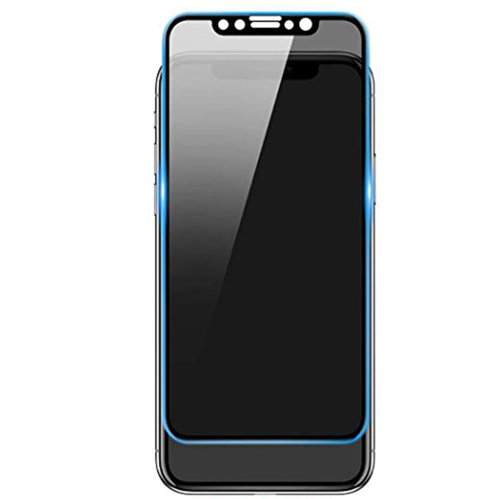 iPhone 11 Pro Max 2-PACK FullCover Anti-Spy Skärmskydd 9H