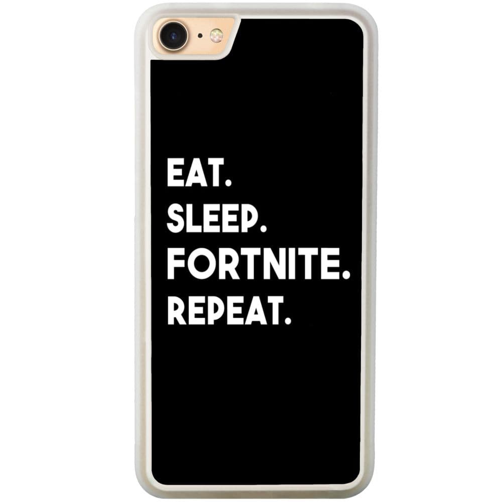 Apple iPhone 7 Transparent Mobilskal Fortnite