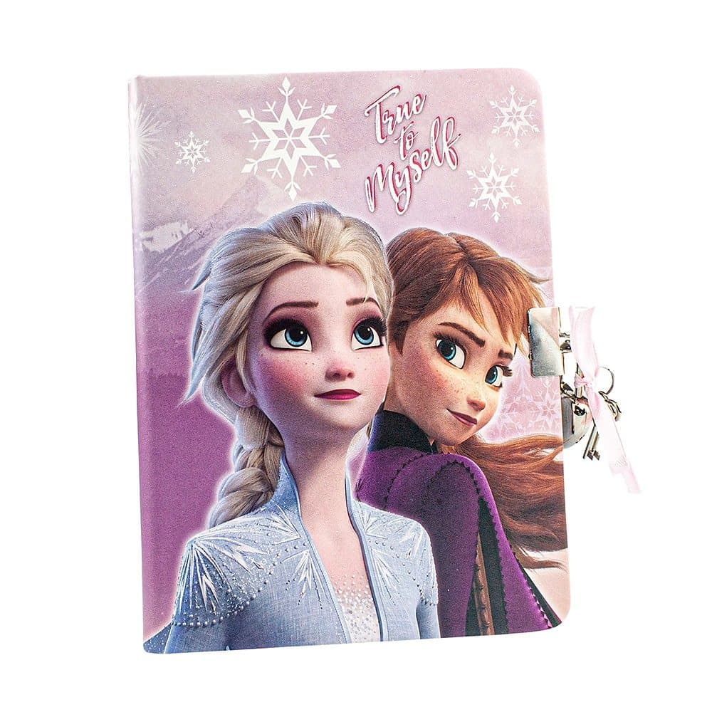Frozen 2 - Dagbok med hjärtformat lås
