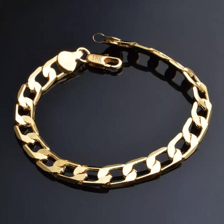 Guld Armband - Enkel & Vacker Design på Länk / Kedja