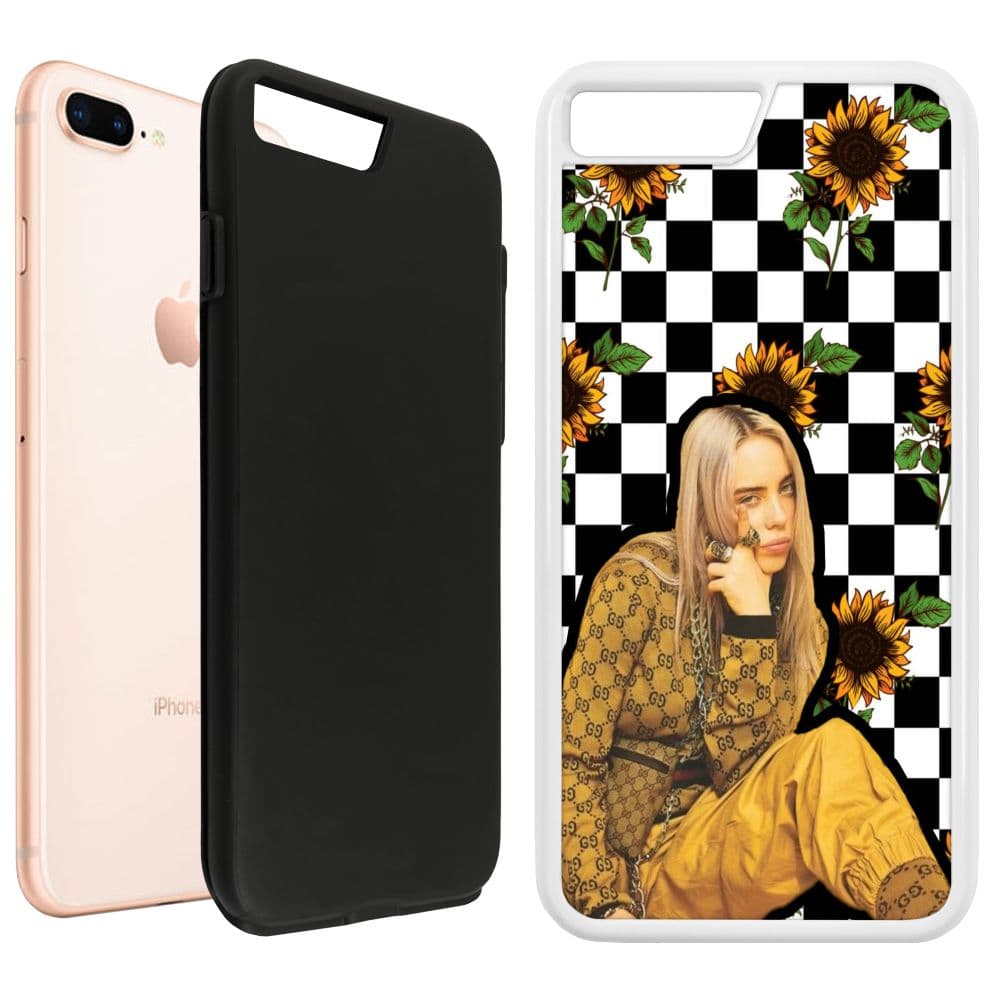 Apple iPhone 7 Plus Duo Case Vit Billie Eilish