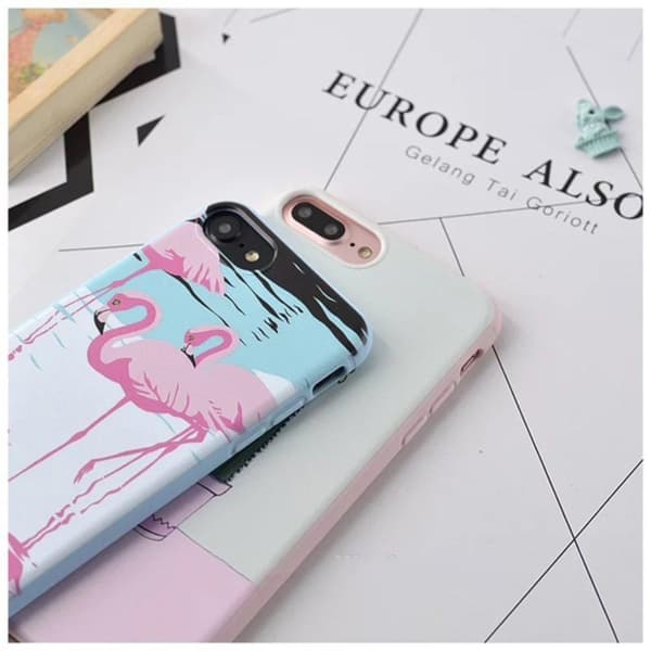 iPhone SE (2020) | Flamingo skal design, vackert