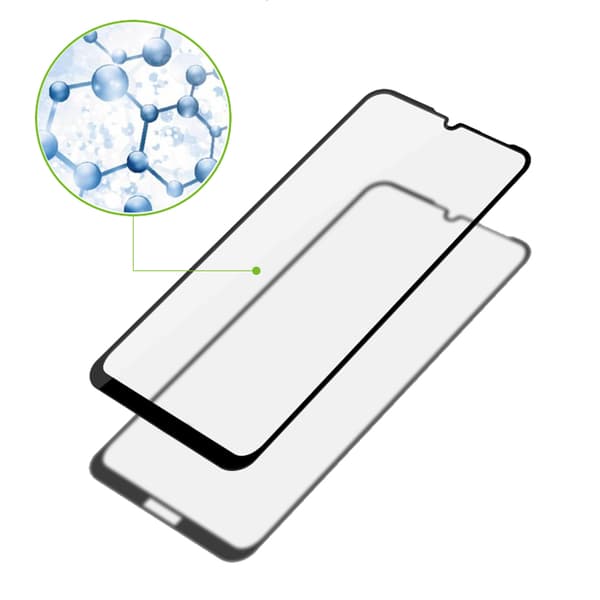 Y6s 3-PACK Skärmskydd Carbon 3D 9H 0,3mm HD-Clear