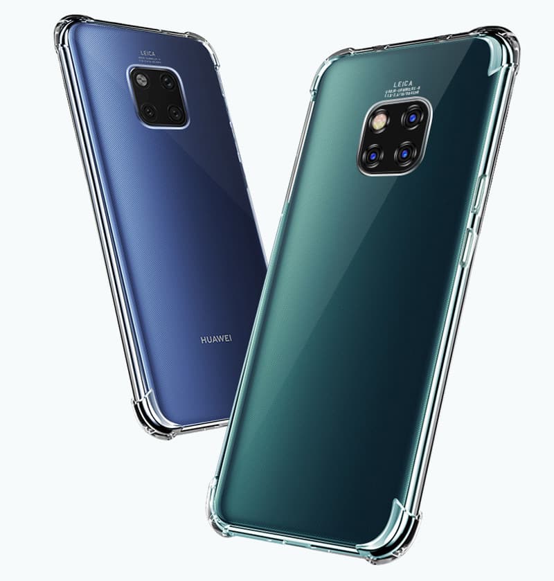 Huawei Mate 20 PRO - Tunt Silikonskal med Airbagfunktion