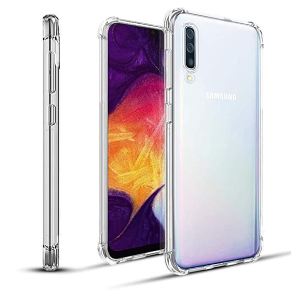 Samsung Galaxy A70 - Stöttåligt Silikonskal (Floveme)