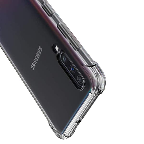 Samsung Galaxy A70 - Stöttåligt Silikonskal (Floveme)