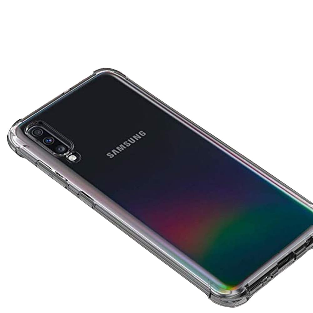 Praktiskt Skyddande Silikonskal - Samsung Galaxy A70