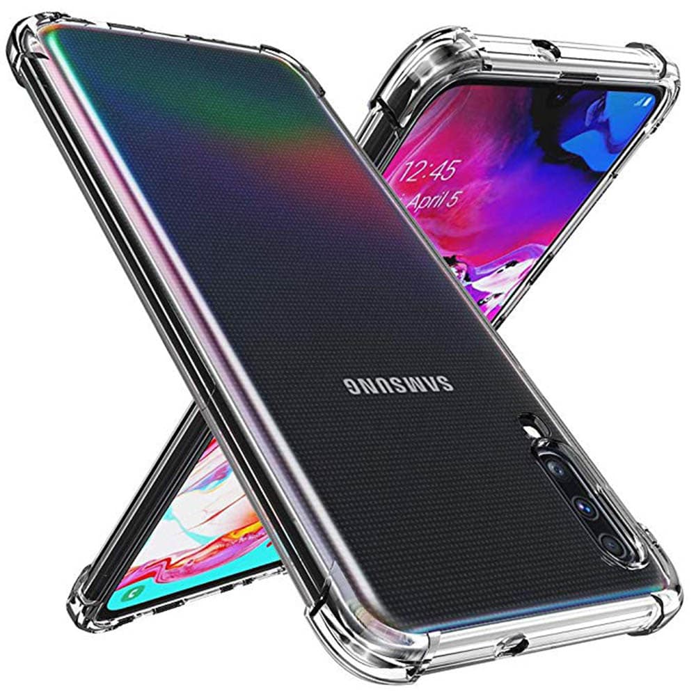 Praktiskt Skyddande Silikonskal - Samsung Galaxy A70