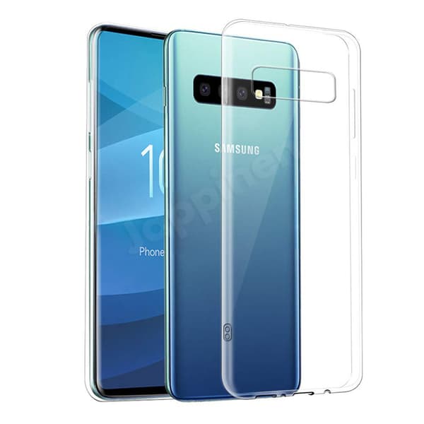 Samsung Galaxy S10 - Smart Skyddsskal i Silikon från FLOVEME