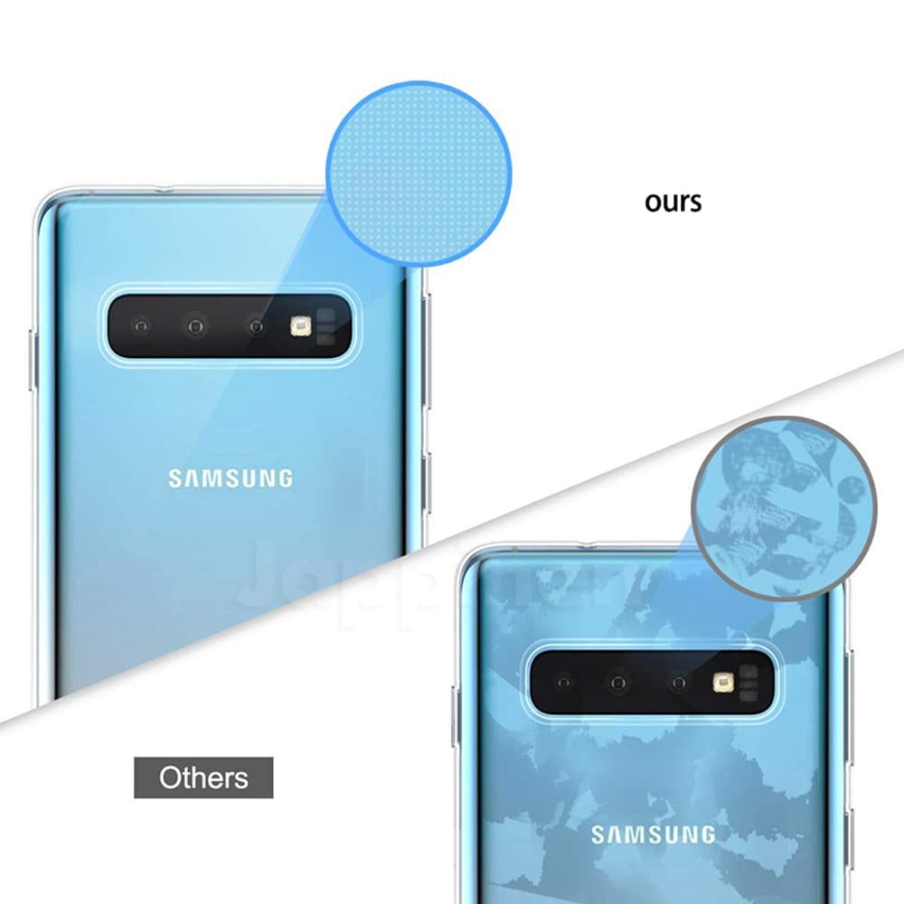 Samsung Galaxy S10 - Smart Skyddsskal i Silikon från FLOVEME