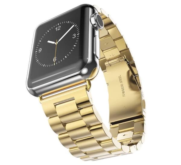 Apple Watch 4 - 44mm - Stilren stållänk (Rostfritt Stål)