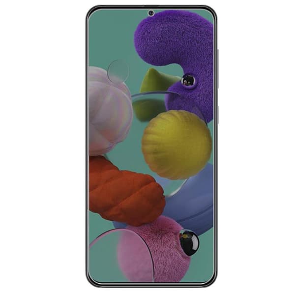 Samsung A71 Anti-Spy 3-PACK Skärmskydd 9H 0,3mm