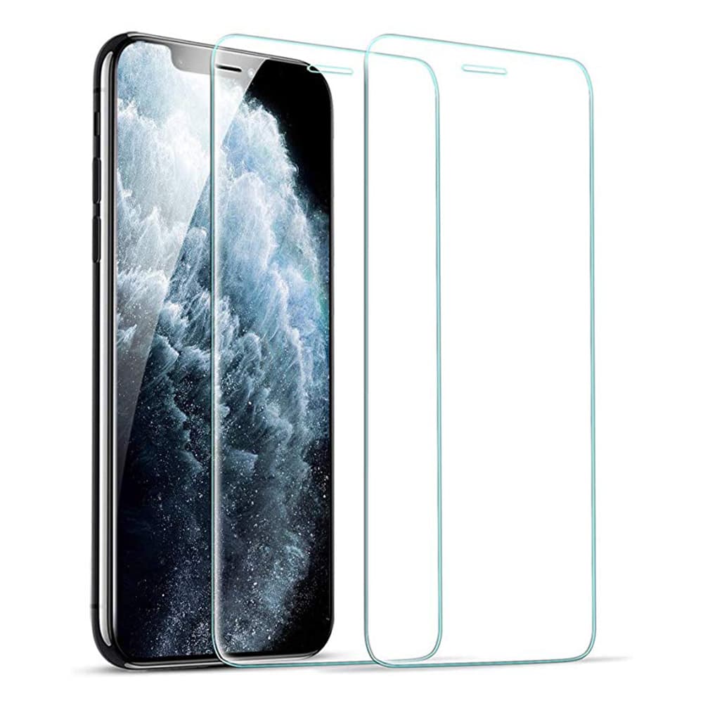 Full Clear 2-PACK Skärmskydd 2.5D 9H 0,3mm iPhone XR