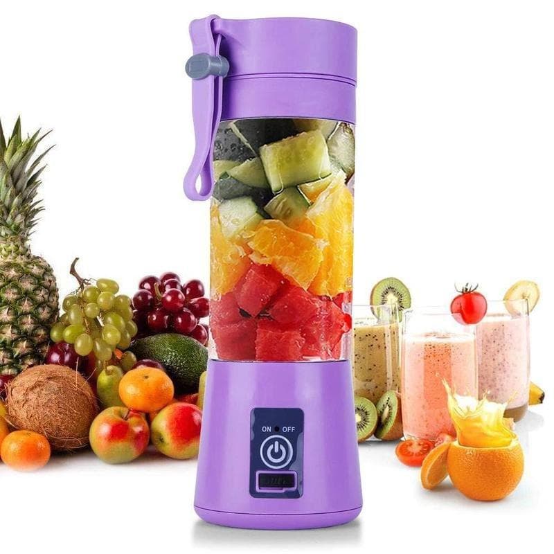 Portabel USB Blender 6 blads 380ml - Flera färger