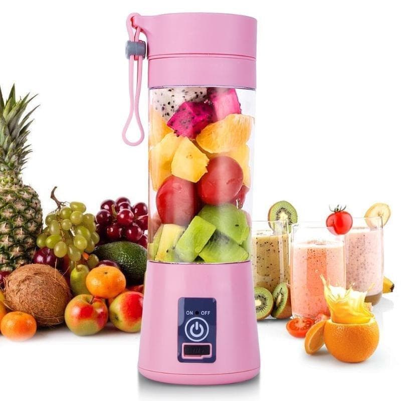 Portabel USB Blender 6 blads 380ml - Flera färger