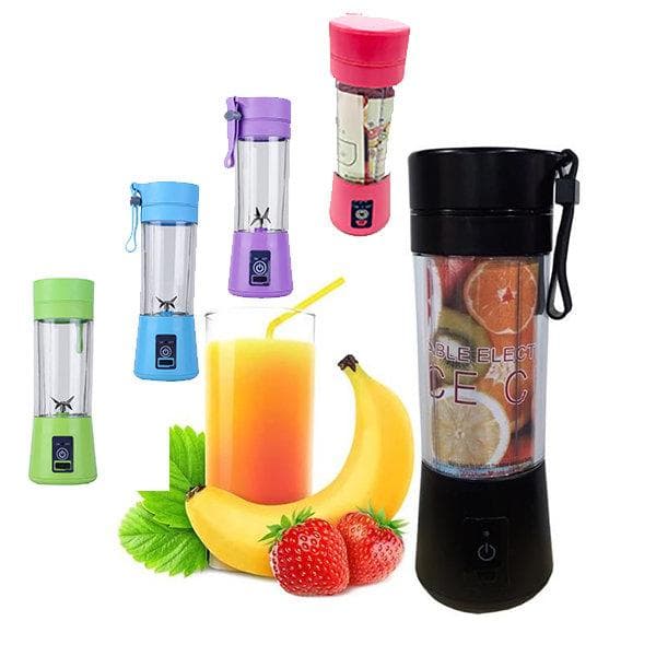 Portabel USB Blender 6 blads 380ml - Flera färger