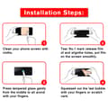 Miniatyrbild 4 av 11: A51 2-PACK Skärmskydd 2.5D Anti-Fingerprints 9H 0,3mm
