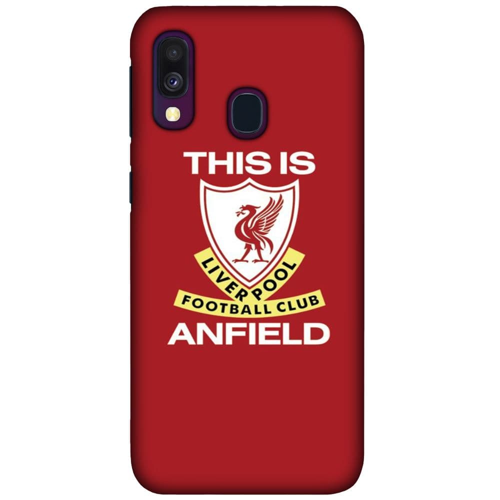 Samsung Galaxy A40 LUX Mobilskal (Matt) This is Liverpool