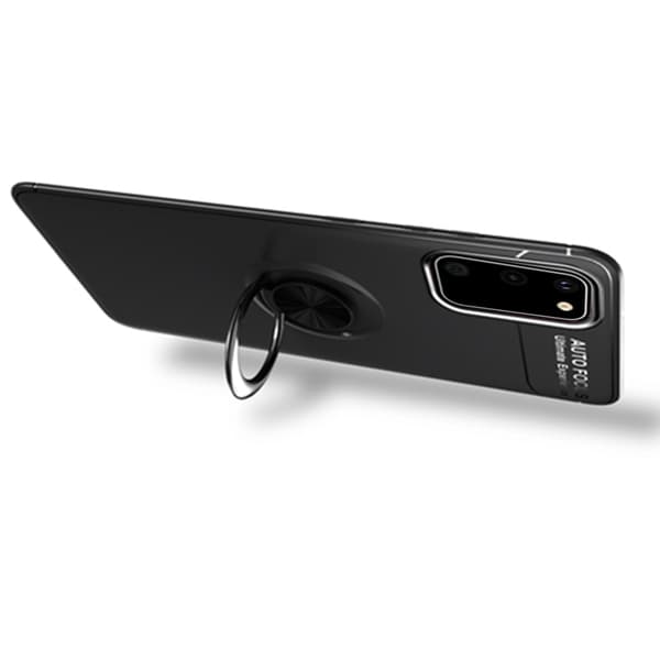 Smidigt Skal med Ringhållare - Samsung Galaxy S20
