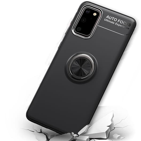 Smidigt Skal med Ringhållare - Samsung Galaxy S20