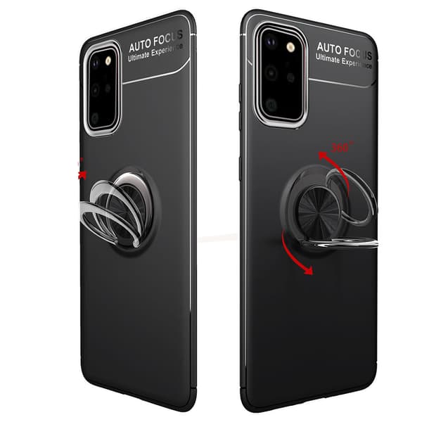 Smidigt Skal med Ringhållare - Samsung Galaxy S20 Plus