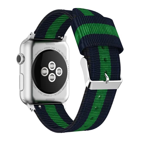 Apple Watch 44mm - Exklusivt Armband i Vävt Nylon