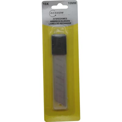 Brytblad 10-pack 18mm