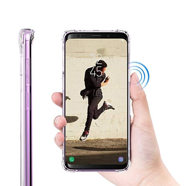 Samsung Galaxy S9 - Kraftfullt Skal med Korthållare