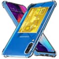 Miniatyrbild 1 av 11: Samsung Galaxy A50 - Stötdämpande Silikonskal med Kortfack