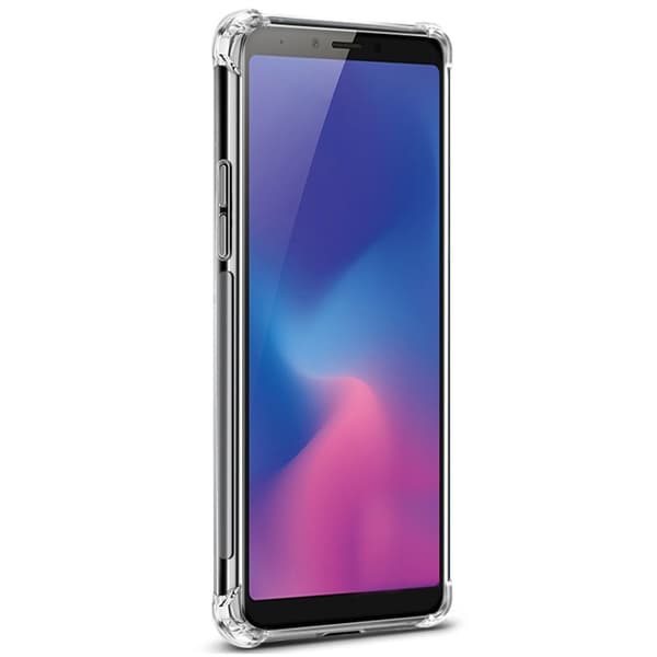 Smart Silikonskal med Kortfack - Samsung Galaxy A50