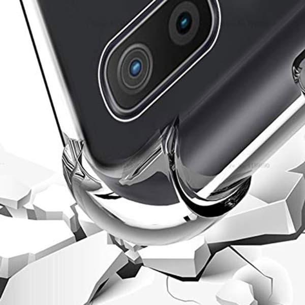 Smart Silikonskal med Kortfack - Samsung Galaxy A50
