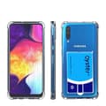 Miniatyrbild 1 av 11: Smart Silikonskal med Kortfack - Samsung Galaxy A50