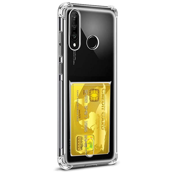 Huawei P30 Lite - Skal med Korthållare