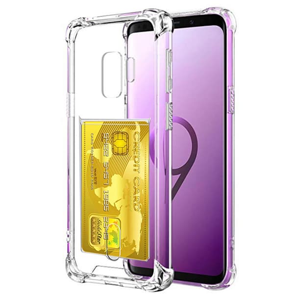 Samsung Galaxy S9 - Robust Skyddsskal med Kortfack