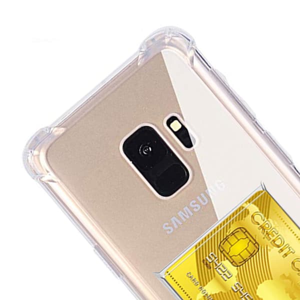 Samsung Galaxy S9 - Robust Skyddsskal med Kortfack