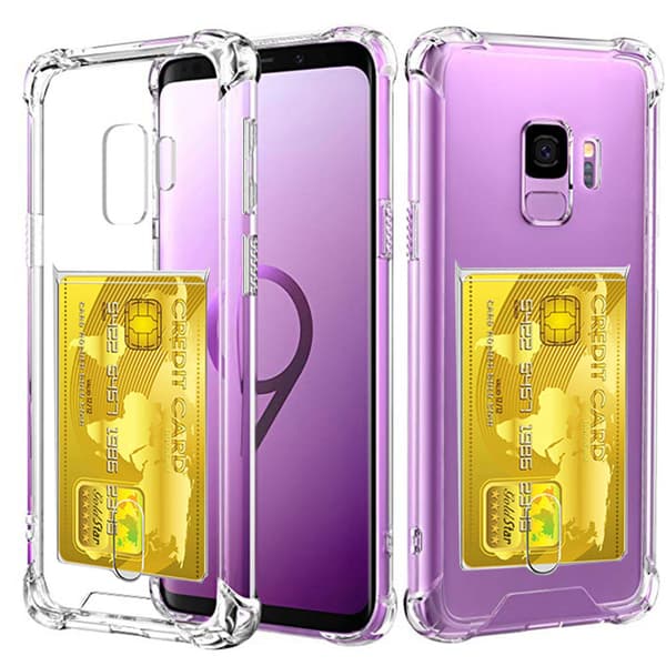 Samsung Galaxy S9 - Robust Skyddsskal med Kortfack