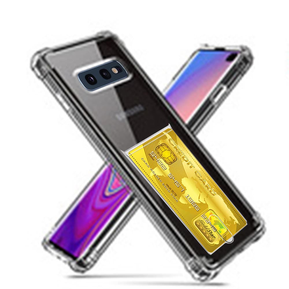 Samsung Galaxy S10E - Skyddsskal med Kortfack