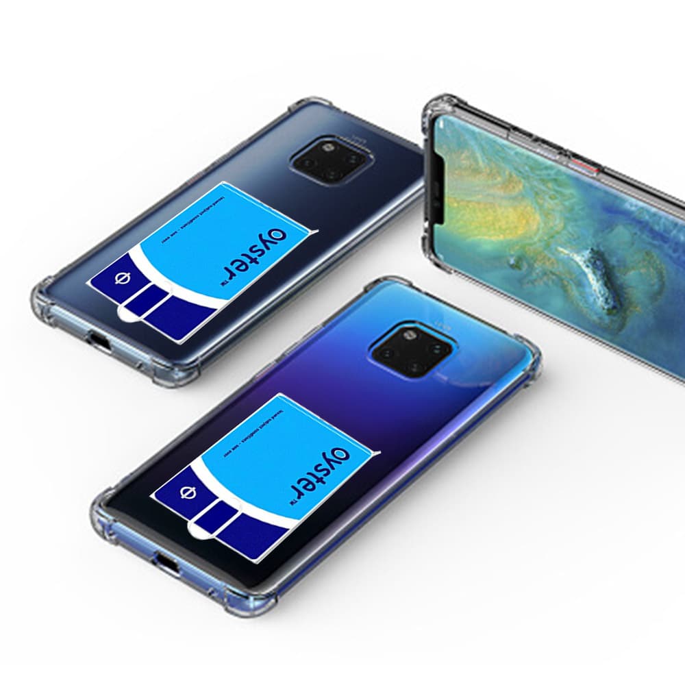 Huawei Mate 20 Pro - Smart Skyddsskal med Kortfack