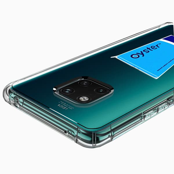 Stötdämpande Skal med Kortfack - Huawei Mate 20 Pro