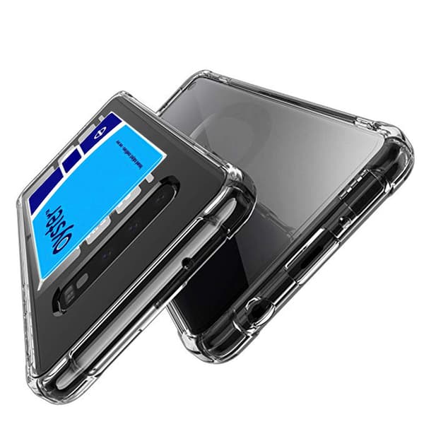 Skyddande Skal med Korthållare - Samsung Galaxy S10 Plus