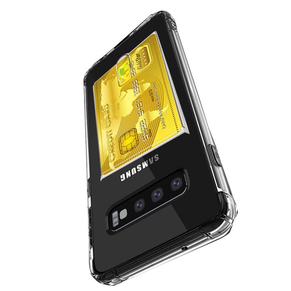 Skyddande Skal med Korthållare - Samsung Galaxy S10